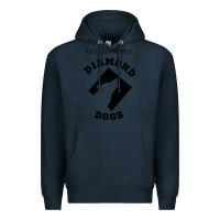 Navy lassos diamond dogs classic Premium Hoodie - DesigneFamous