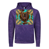 Cloud Purple bear native american  tumbler Vintage Hoodie - BarkalooDesign