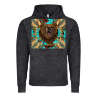 Vintage Black bear native american  tumbler Vintage Hoodie - BarkalooDesign