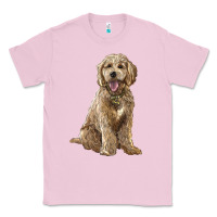 Bubblegum Pink goldendoodle Classic Tee - BarkalooDesign