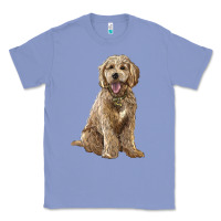 Colony Blue goldendoodle Classic Tee - BarkalooDesign
