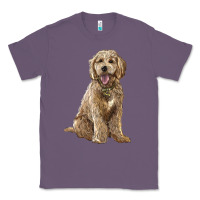 Lavender goldendoodle Classic Tee - BarkalooDesign