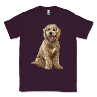 Plum goldendoodle Classic Tee - BarkalooDesign