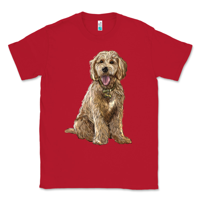 Goldendoodle Classic Tee by BarkalooDesign | Teevron