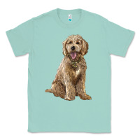 Seafoam goldendoodle Classic Tee - BarkalooDesign