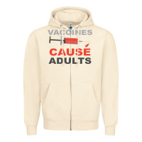 Sandshell Vaccines Cause Adults Zipper Hoodie - Bettercallsaul