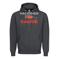 Smoke Vaccines Cause Adults Zipper Hoodie - Bettercallsaul