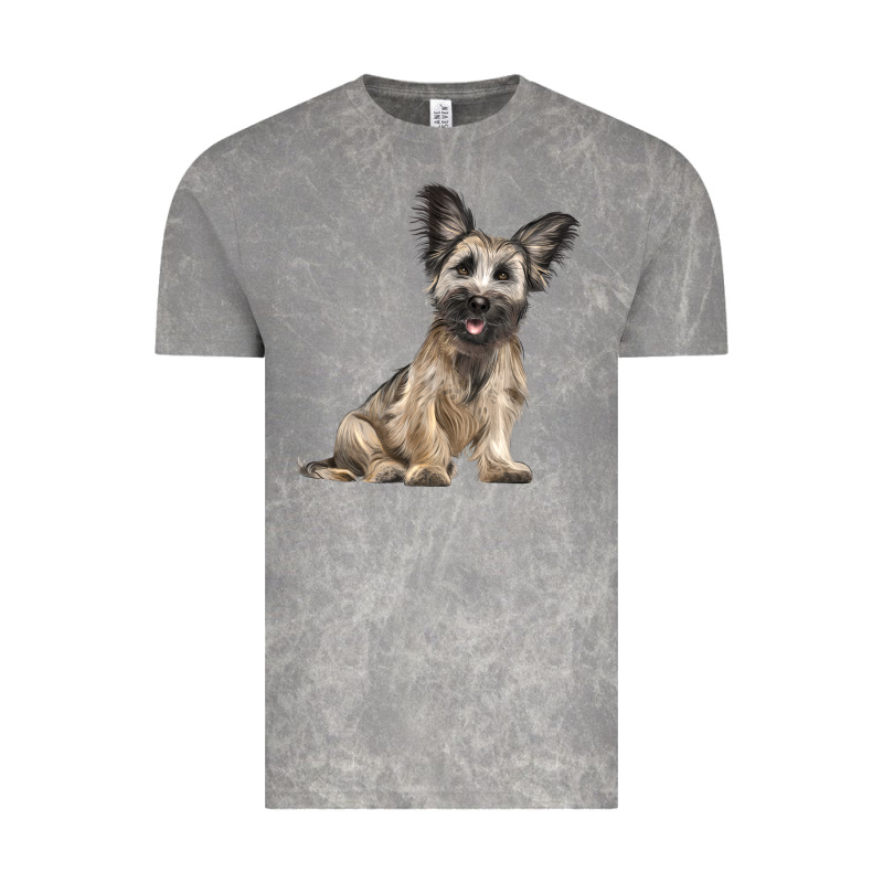 Skye Terrier Dog Illustrations Vintage Tee by LillyAllenDesigns | Teevron