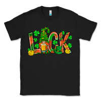 Black luck with gnome and beer bbs Classic Tee - BundleAndBundleShop