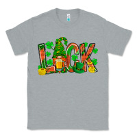 Heather Grey luck with gnome and beer bbs Classic Tee - BundleAndBundleShop