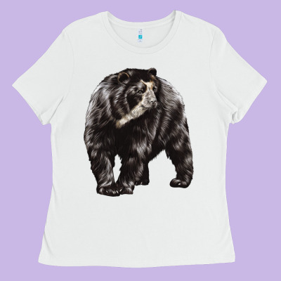 Spectacled Bear Ladies Tee Designed By Lillyallendesigns