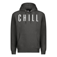 Charcoal Heather chill Premium Hoodie - DesigneFamous