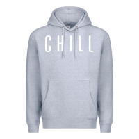 Heather Grey chill Premium Hoodie - DesigneFamous