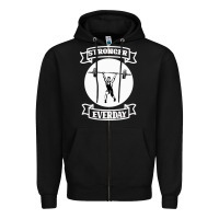Black Stronger Everday Zipper Hoodie - Bettercallsaul