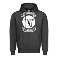 Charcoal Heather Stronger Everday Zipper Hoodie - Bettercallsaul