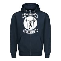 Navy Stronger Everday Zipper Hoodie - Bettercallsaul