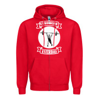 Red Stronger Everday Zipper Hoodie - Bettercallsaul