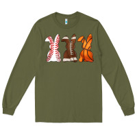 Western Easter Support Bunny Long Sleeve Tee | Teevron
