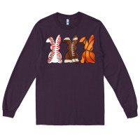 Plum western easter support bunny Long Sleeve Tee - Artiststas