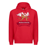 Red macewan academic Premium Hoodie - DesigneFamous