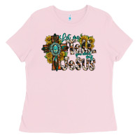 Bubblegum Pink let me tell you about my jesus Ladies Tee - RacoonDesign