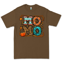 Cacao Fall Autumn Leopard Momo Premium Tee - LillyAllenDesigns