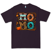 Plum Fall Autumn Leopard Momo Premium Tee - LillyAllenDesigns