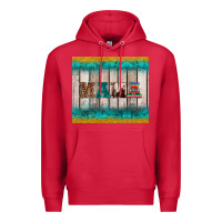 Cardinal western turquoise mama Premium Hoodie - BarkalooDesign