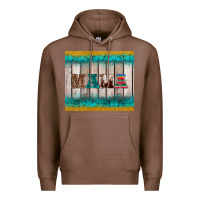 Chestnut western turquoise mama Premium Hoodie - BarkalooDesign