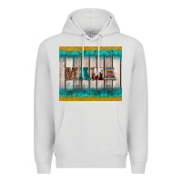 Dove Grey western turquoise mama Premium Hoodie - BarkalooDesign