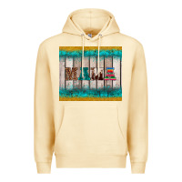 Pina Colada western turquoise mama Premium Hoodie - BarkalooDesign