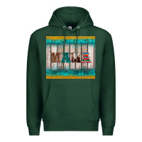 Sports Green western turquoise mama Premium Hoodie - BarkalooDesign