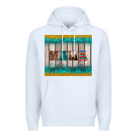 White western turquoise mama Premium Hoodie - BarkalooDesign