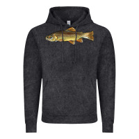 Vintage Black arizona apache trout fish Vintage Hoodie - BarkalooDesign