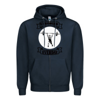 Navy stronger everday Zipper Hoodie - Bettercallsaul