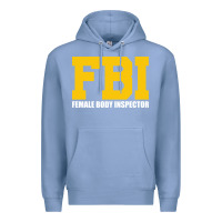 Colony Blue FBI, Female Body Inspector Funny Premium Hoodie - DesigneFamous