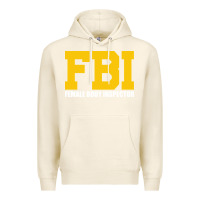 Tofu FBI, Female Body Inspector Funny Premium Hoodie - DesigneFamous
