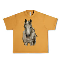 Peanut Butter horse Urban Heavy Tee - RanaPortraitStore