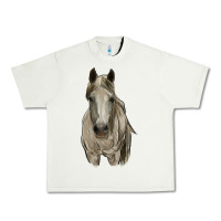Pistachio horse Urban Heavy Tee - RanaPortraitStore