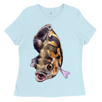 Baby Blue Oscar Ladies Tee - LillyAllenDesigns