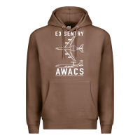 Chestnut e 3 sentry awacs plane gift Premium Hoodie - DesigneFamous