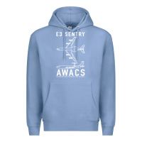 Colony Blue e 3 sentry awacs plane gift Premium Hoodie - DesigneFamous