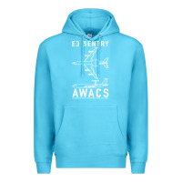 Ocean Blue e 3 sentry awacs plane gift Premium Hoodie - DesigneFamous