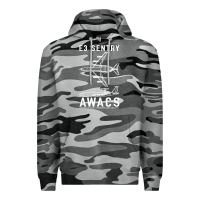 Slate Camo e 3 sentry awacs plane gift Premium Hoodie - DesigneFamous
