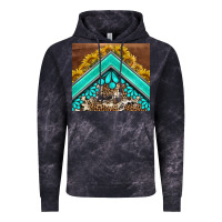 Cloud Black western  sunflower turquise gemstone  tumbler Vintage Hoodie - BarkalooDesign