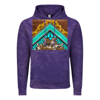 Cloud Purple western  sunflower turquise gemstone  tumbler Vintage Hoodie - BarkalooDesign