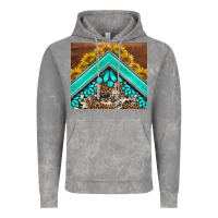Cloud Rock western  sunflower turquise gemstone  tumbler Vintage Hoodie - BarkalooDesign