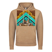 Vintage Coffee western  sunflower turquise gemstone  tumbler Vintage Hoodie - BarkalooDesign