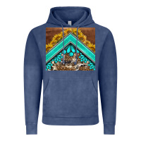 Vintage Denim western  sunflower turquise gemstone  tumbler Vintage Hoodie - BarkalooDesign