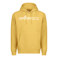 Antique Gold uss nimitz navy supercarrier aircraft carrier gift Premium Hoodie - DesigneFamous